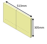 ASPS06015 PARKRAY Rear Brick  |  Aspect 6 (Eco)